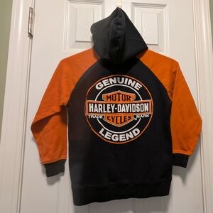 Boy's B&S knit zippered hoodie